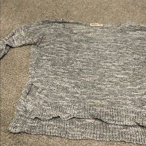 Gray holister sweater